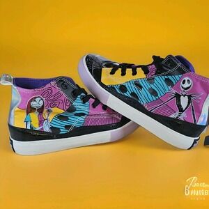 Disney Unisex Nightmare Before Christmas High Top  Sneaker Women's Size 10